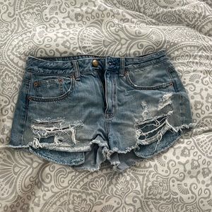 Jean shorts from American eagle